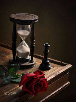 Image for the poem THE HOUR GLASS OF TIME 