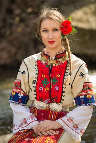 Image for the poem A Bulgarian Girl