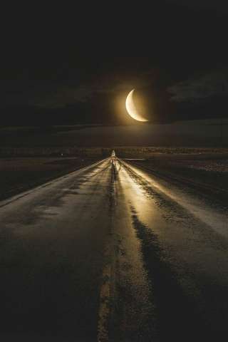 Image for the poem THE ROAD NEVER ENDS 