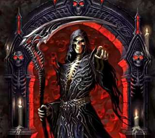 Image for the poem Super Grim Reaper
