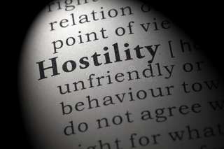 Image for the poem Hostility (a senry) ~ an endless endgame 