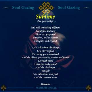 Image for the poem Sublime