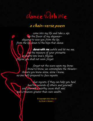 Image for the poem dance with me