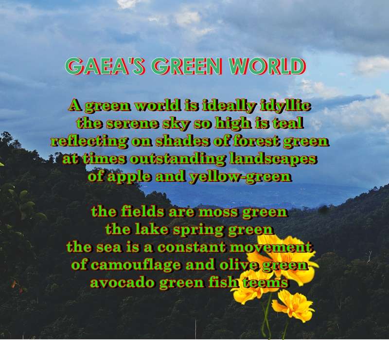 Visual Poem GAEA