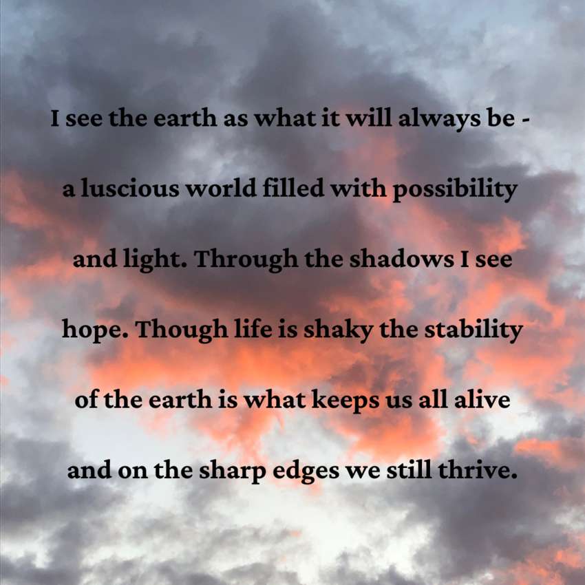 Visual Poem Earth