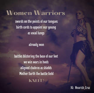 Image for the poem Women Warriors 