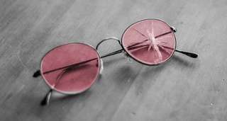 Image for the poem Rose Colored Glasses