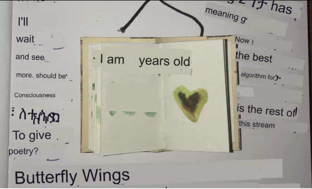 Visual Poem Butterfly Wings