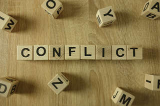 Image for the poem Confliction 