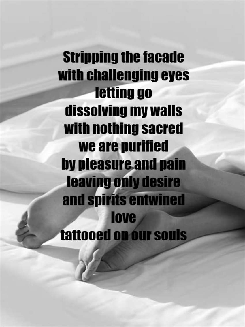 Visual Poem Tattoos on our souls 