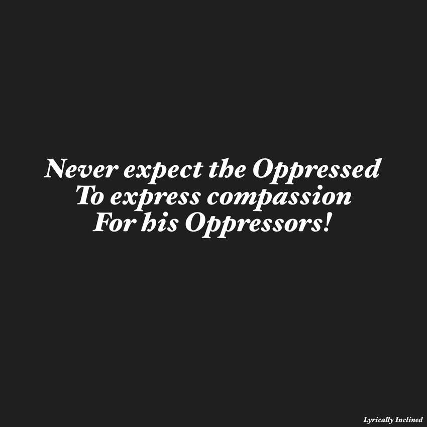 Expressions of Oppression 