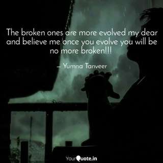 Image for the poem The Broken Are the More Evolved