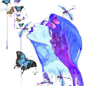 Image for the poem Poets are like butterflies 