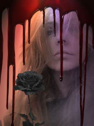 Image for the poem Black roses