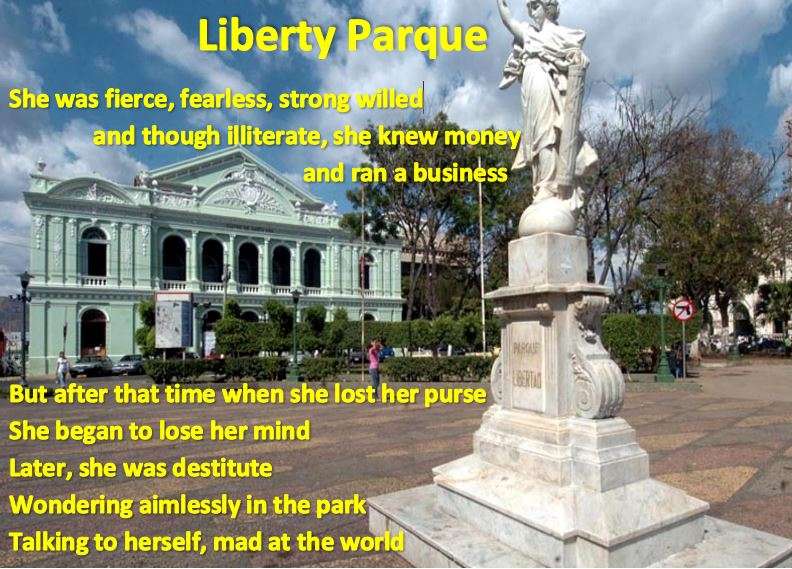 Visual Poem Liberty Parque