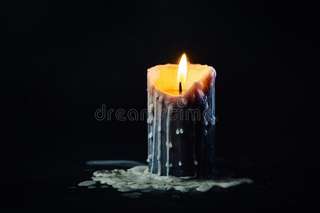 Image for the poem Candle Wax Wept