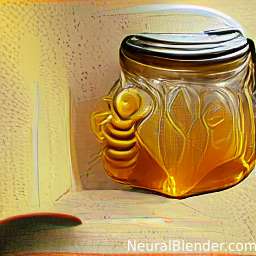 Image for the poem a{jar} of honey