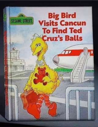 Image for the poem Leave Big Bird Alone!