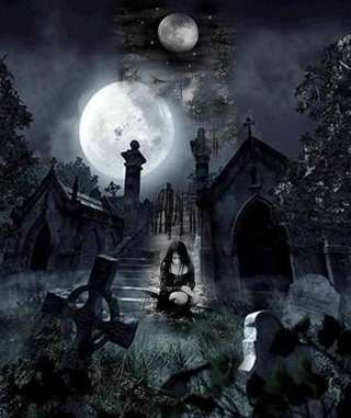 Image for the poem Gothic Girl