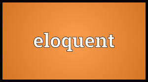 Image for the poem Eloquent 
