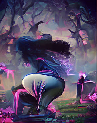 Image for the poem Imma Twerk On Your Grave