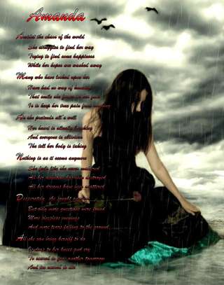 Image for the poem Amanda