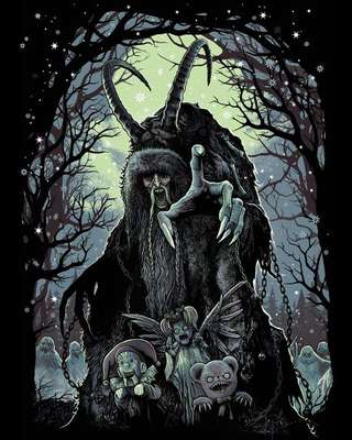 Image for the poem KRAMPUS EVE