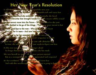 Image for the poem Her New Year