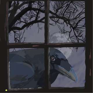 Image for the poem Raven Skies