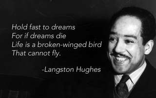 Image for the poem I Feel You Langston Hughes