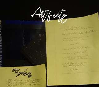 Image for the poem Artifacts