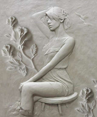 Image for the poem Relief Carved into Moment