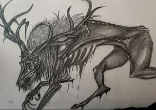 Image for the poem Dark Wendigo