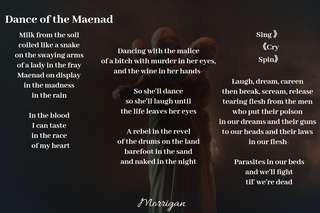 Image for the poem Dance of the Maenad