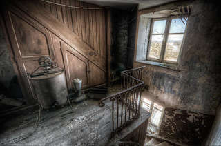 Image for the poem Dusty Hallway