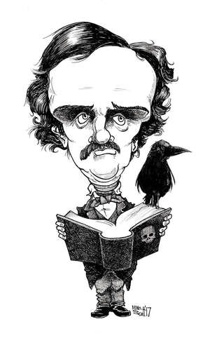 Image for the poem Jester of Poe