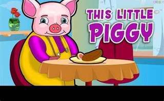 Image for the poem This Litte Piggy