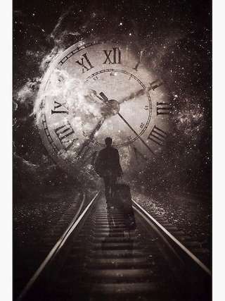 Image for the poem Are you a cell phone wielding time traveler