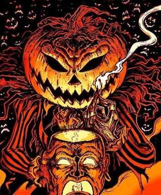 Image for the poem Pumpkin King