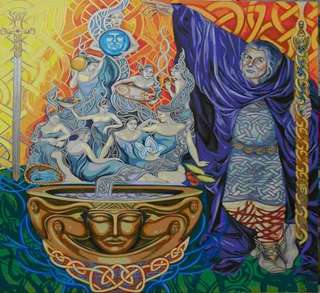 Image for the poem King Arthur and the Cauldron of the Goddess