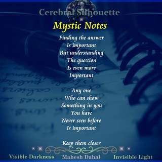 Image for the poem Mystic Notes