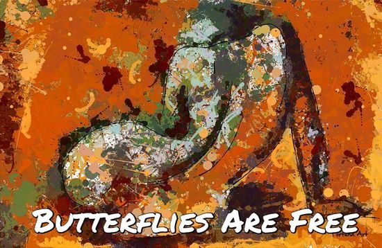 Image for the poem Butterflies Are Free