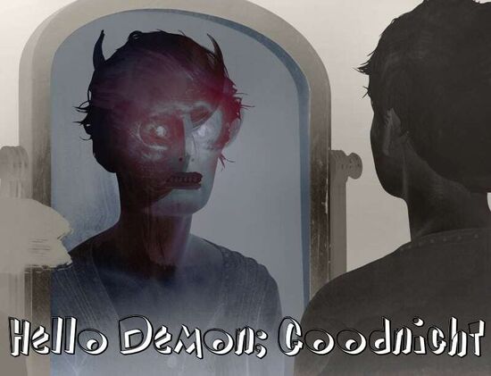 Image for the poem Hello Demon; Goodnight