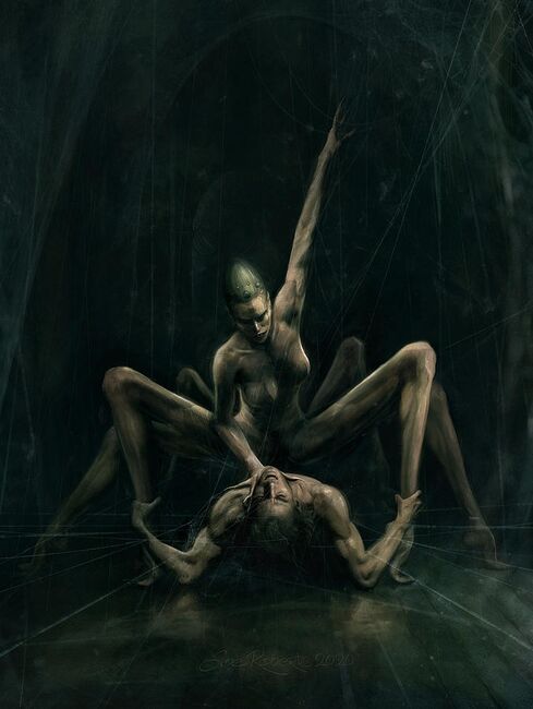 Image for the poem Seductress Spider