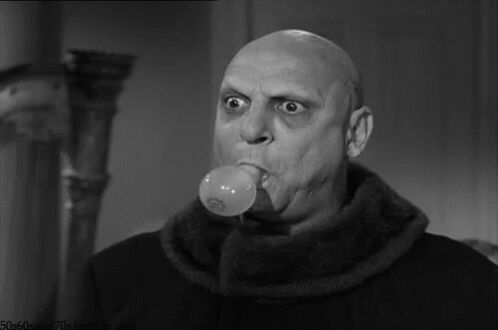 Image for the poem UNCLE FESTer[POEm MOLESTEr] 100 WATT