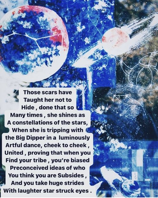 Visual Poem The Big Dipper 