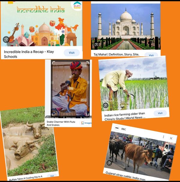Image for the poem Incredible India: My motherland 