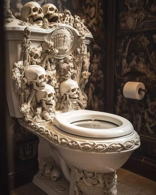 Image for the poem Throne of Shit