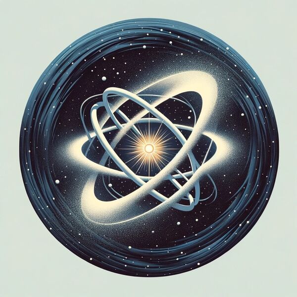 Image for the poem An Atoms Dance