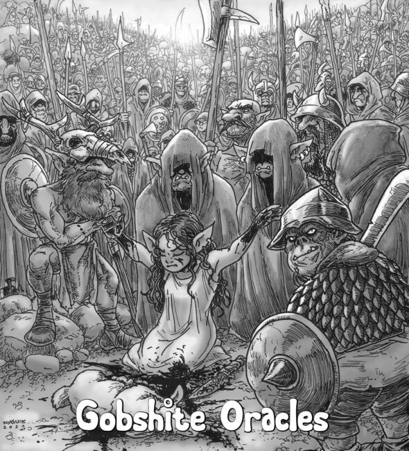 Image for the poem Gobshite Oracles